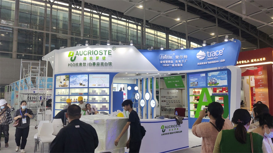 澳克羅健展覽展臺搭建現場