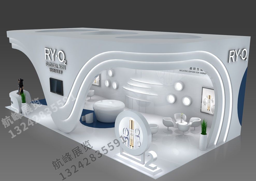 基研生物展位設(shè)計(jì)方案