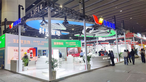 展廳設計裝修公司展覽展臺搭建現場